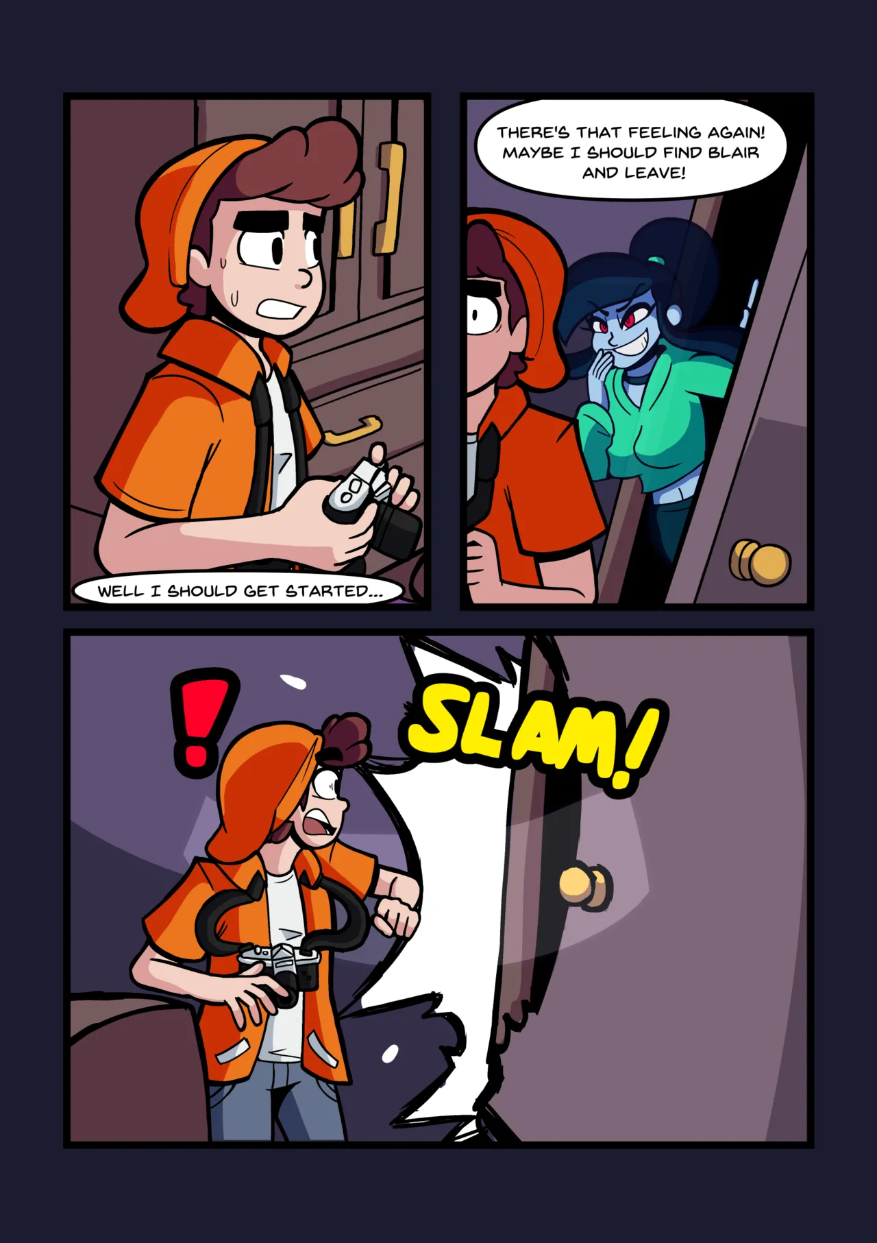 Glory Souls #1: Scared Stiff page 8 full