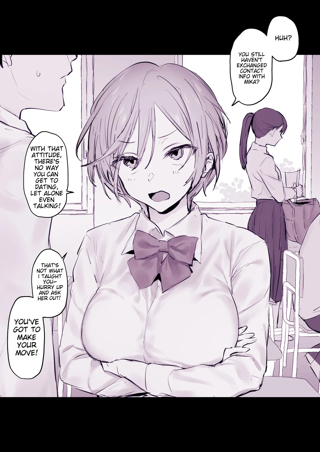 Soudan ni Nottetara Souiu Kankei ni Natte Shimatta Ko | A Girl Who Ended Up in That Kind of Relationship While She Was Giving Me Advice page 1 full