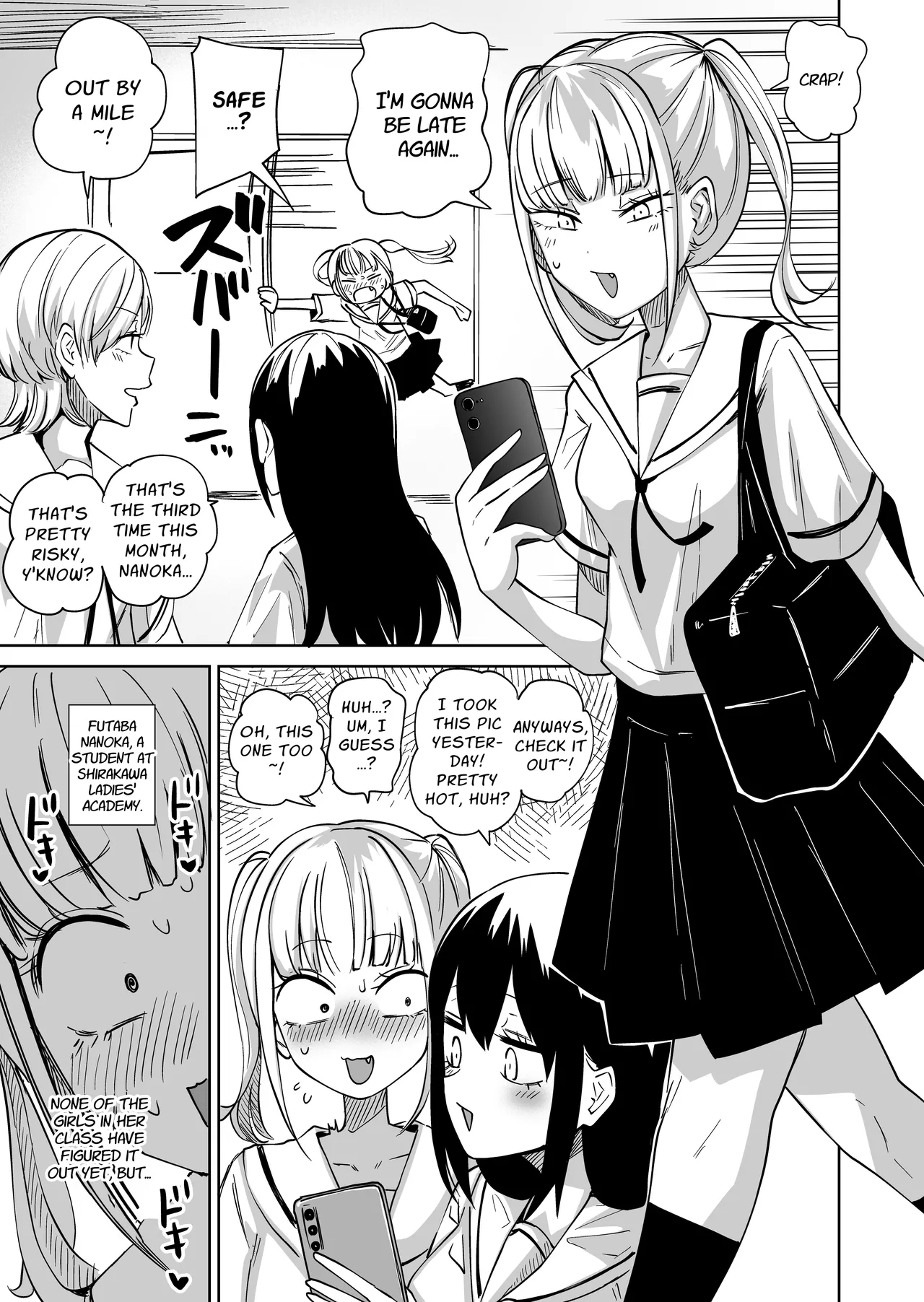 Chinpo Bare shita Ikioi de Tomodachi Zenin Onaho ni Shichaimashita | After I Was Exposed As A Futanari, I Turned All My Friends Into My Fuckholes! page 2 full