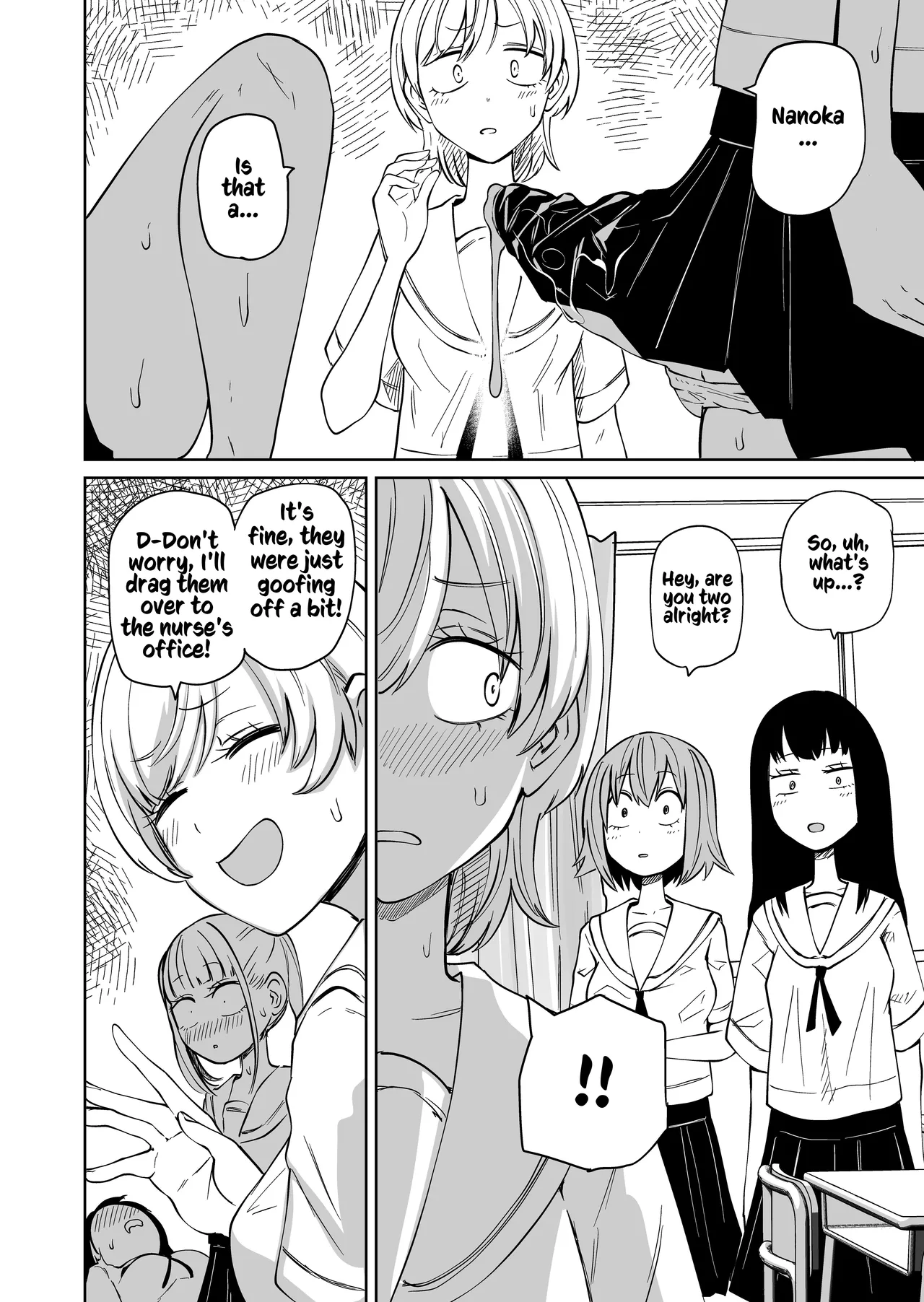 Chinpo Bare shita Ikioi de Tomodachi Zenin Onaho ni Shichaimashita | After I Was Exposed As A Futanari, I Turned All My Friends Into My Fuckholes! page 9 full