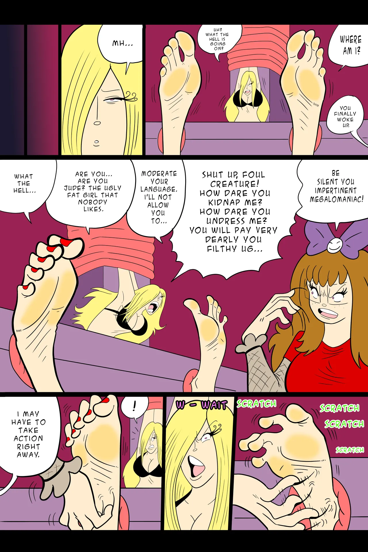 trappeddreamer - THE BEAUTY AND THE TICKLER page 2 full