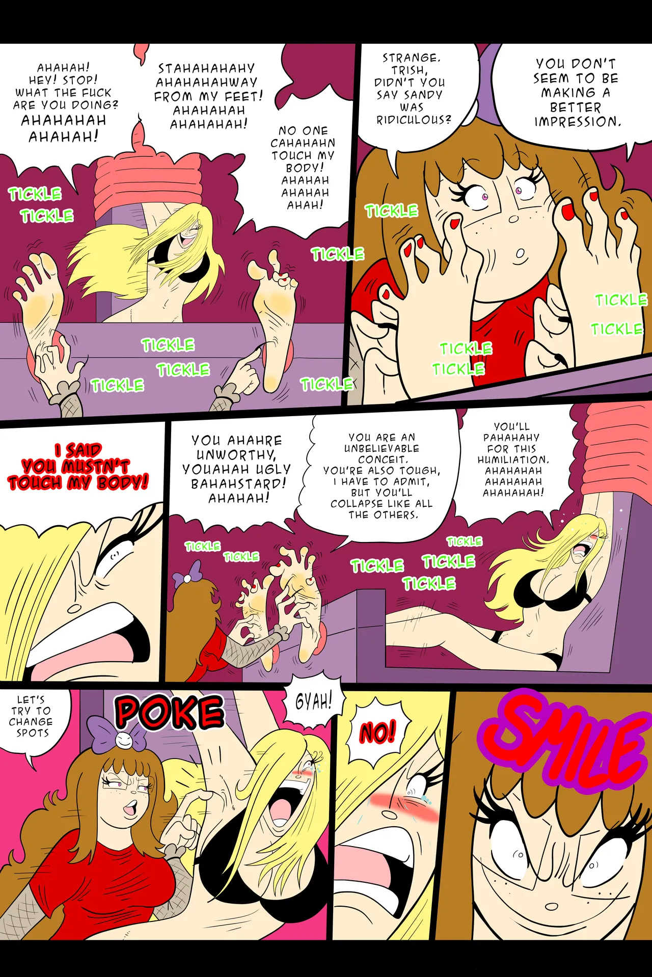 trappeddreamer - THE BEAUTY AND THE TICKLER page 3 full