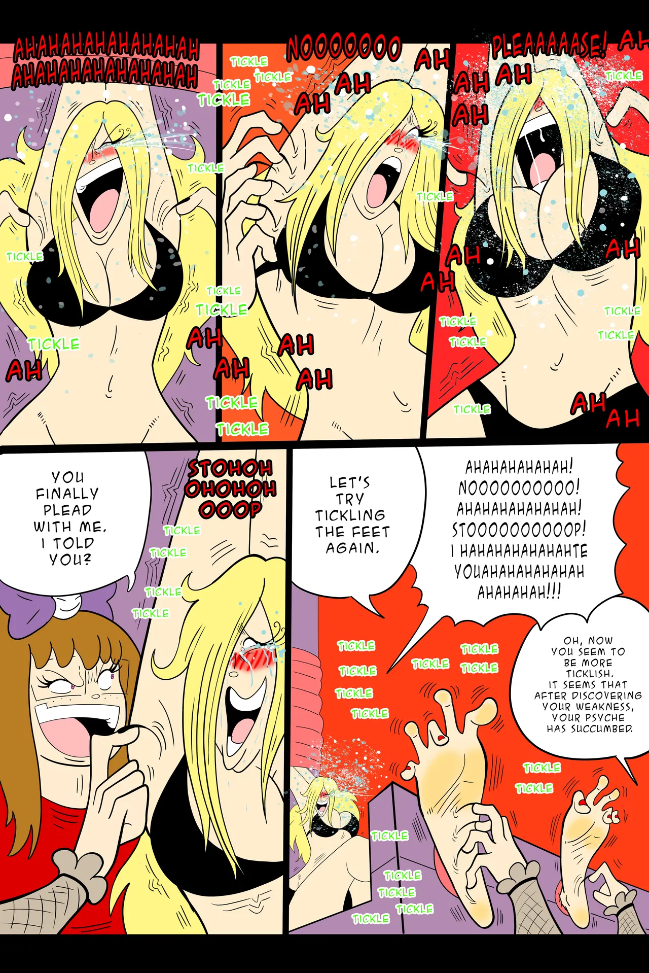 trappeddreamer - THE BEAUTY AND THE TICKLER page 5 full