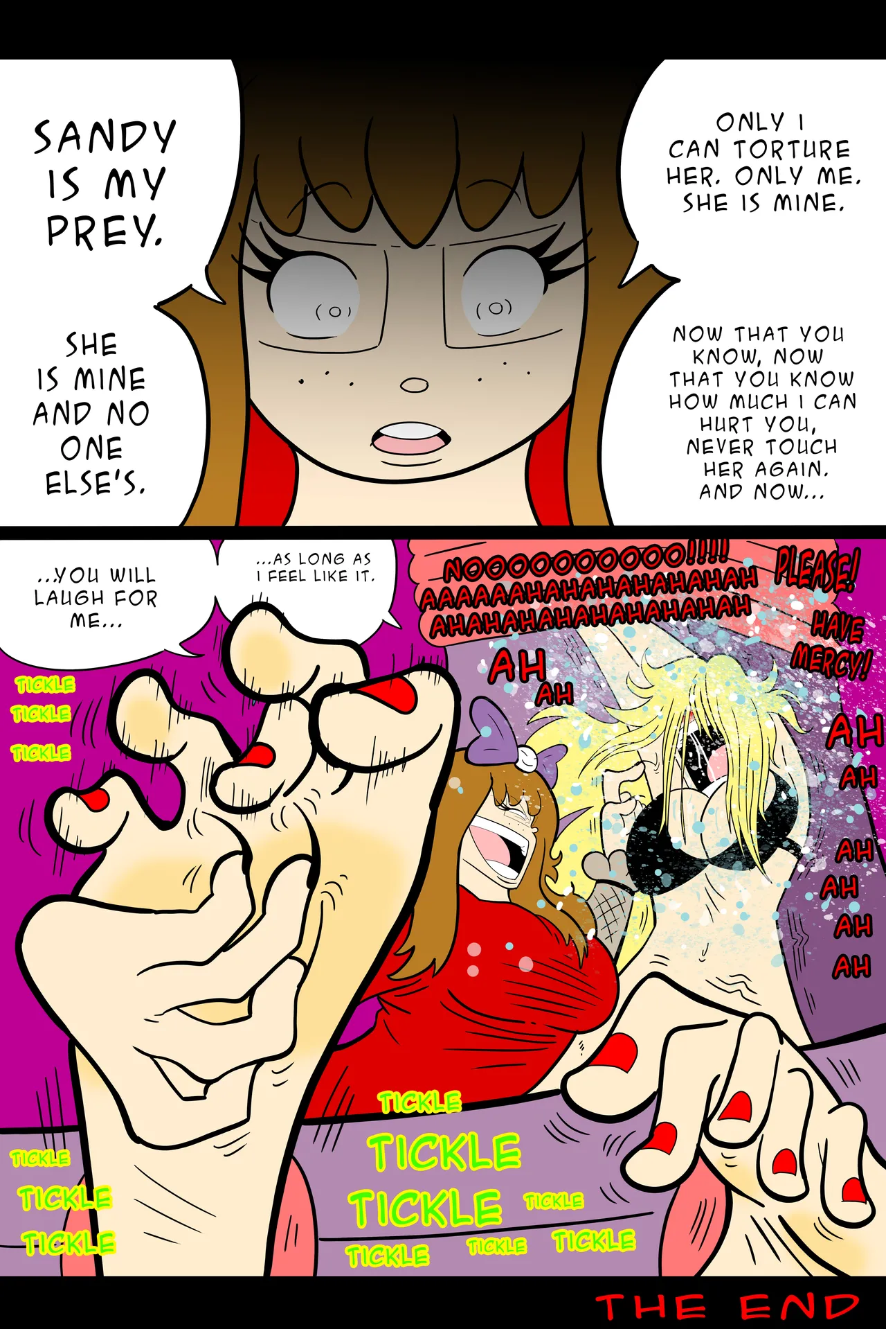 trappeddreamer - THE BEAUTY AND THE TICKLER page 7 full