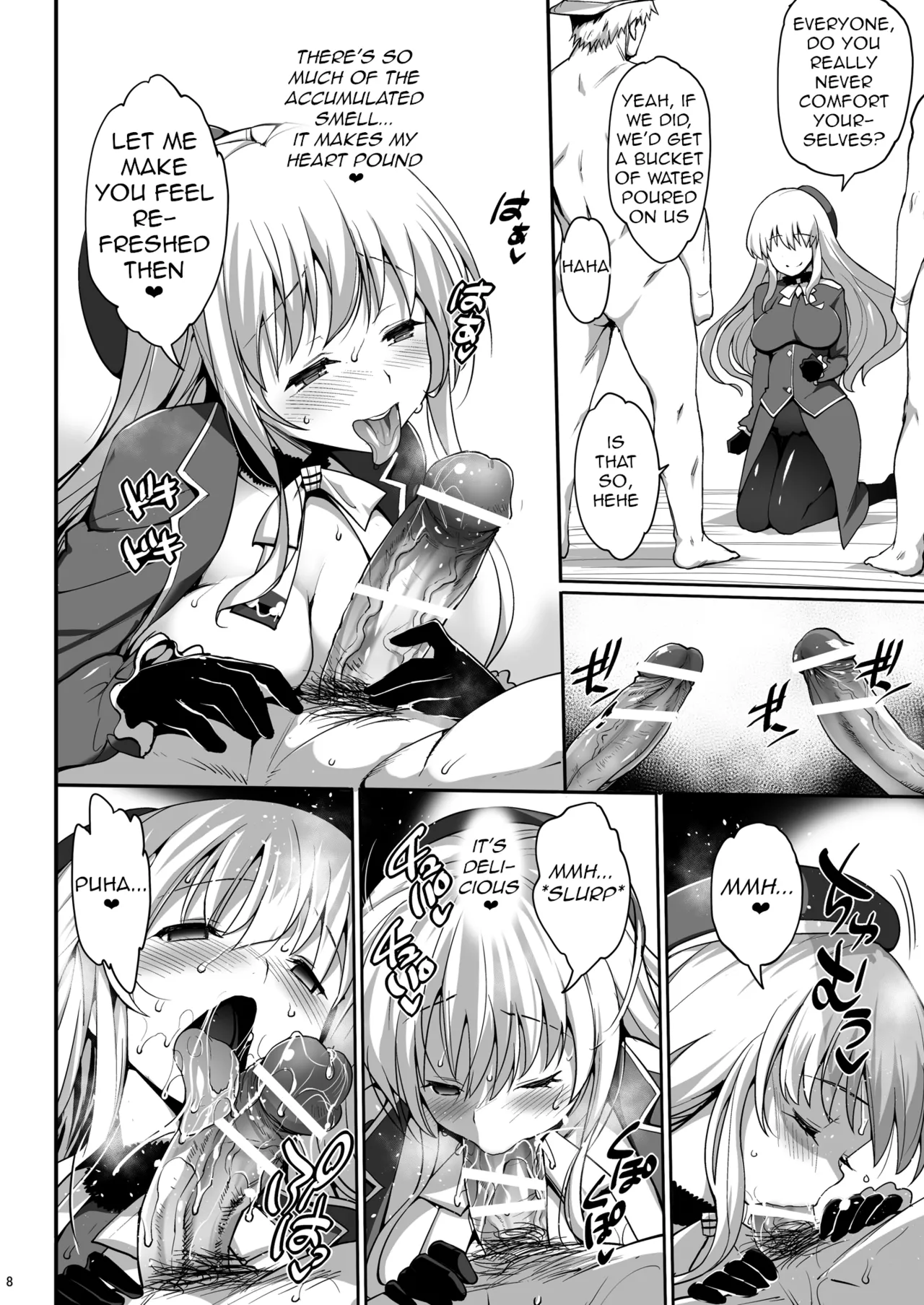 Kamichichi Atago Bitch Rankou page 9 full