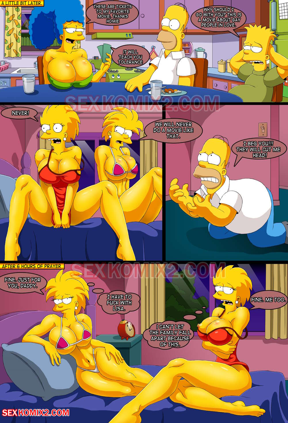 Simpsons. To the planet Orgasmo Complete page 5 full