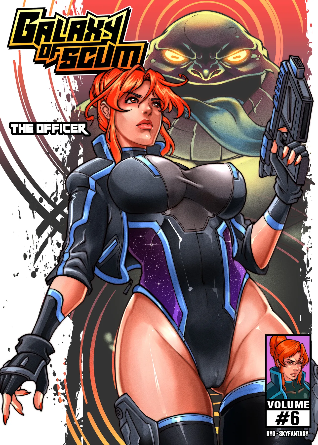 Galaxy of Scum Issue #6: The Officer page 1 full