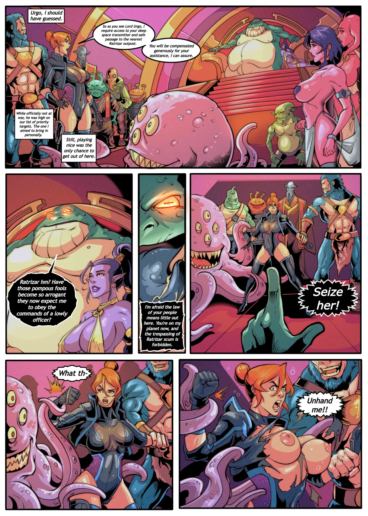 Galaxy of Scum Issue #6: The Officer page 9 full