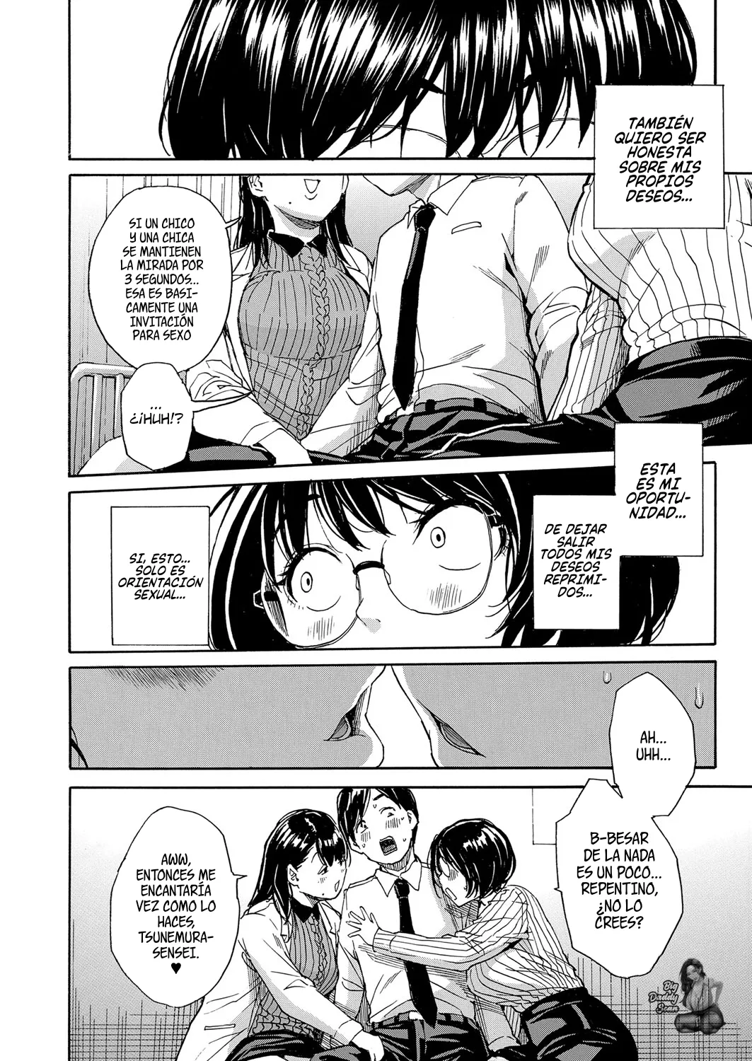 Seiyoku to Moteamashita Sensei no Sei to Jidou | Los Deseos Reprimidos De Una Profesora Y Su Lección De Sexo page 12 full
