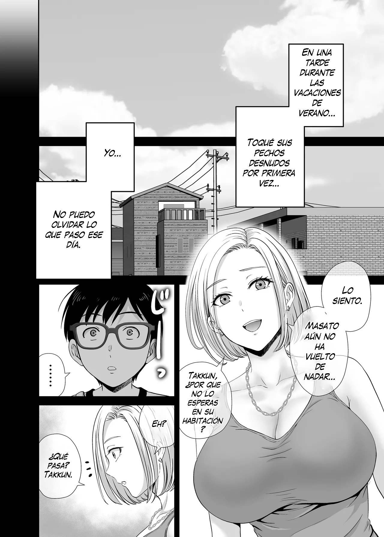 Haha Suwappingu 1 〜Ore no Kaa-san Wo Sashidashite Yanmama to Yari Makutta Hanashi〜 | Intercambio de Madres 1 〜La Historia de cómo Entregué a mi Madre y me Cogí a una Joven y Sexy Mamá〜 page 3 full