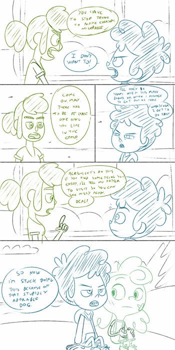 [ADullPerson] Fun in the Camp (Camp Camp) (Ongoing) cover