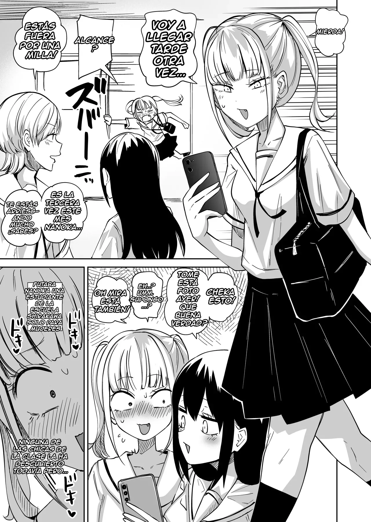 Chinpo Bare shita Ikioi de Tomodachi Zenin Onaho ni Shichaimashita | Después de que Descubrieran que era una Futanari, ¡Convertí a mis Amigas en Fundas para mi Verga! page 2 full