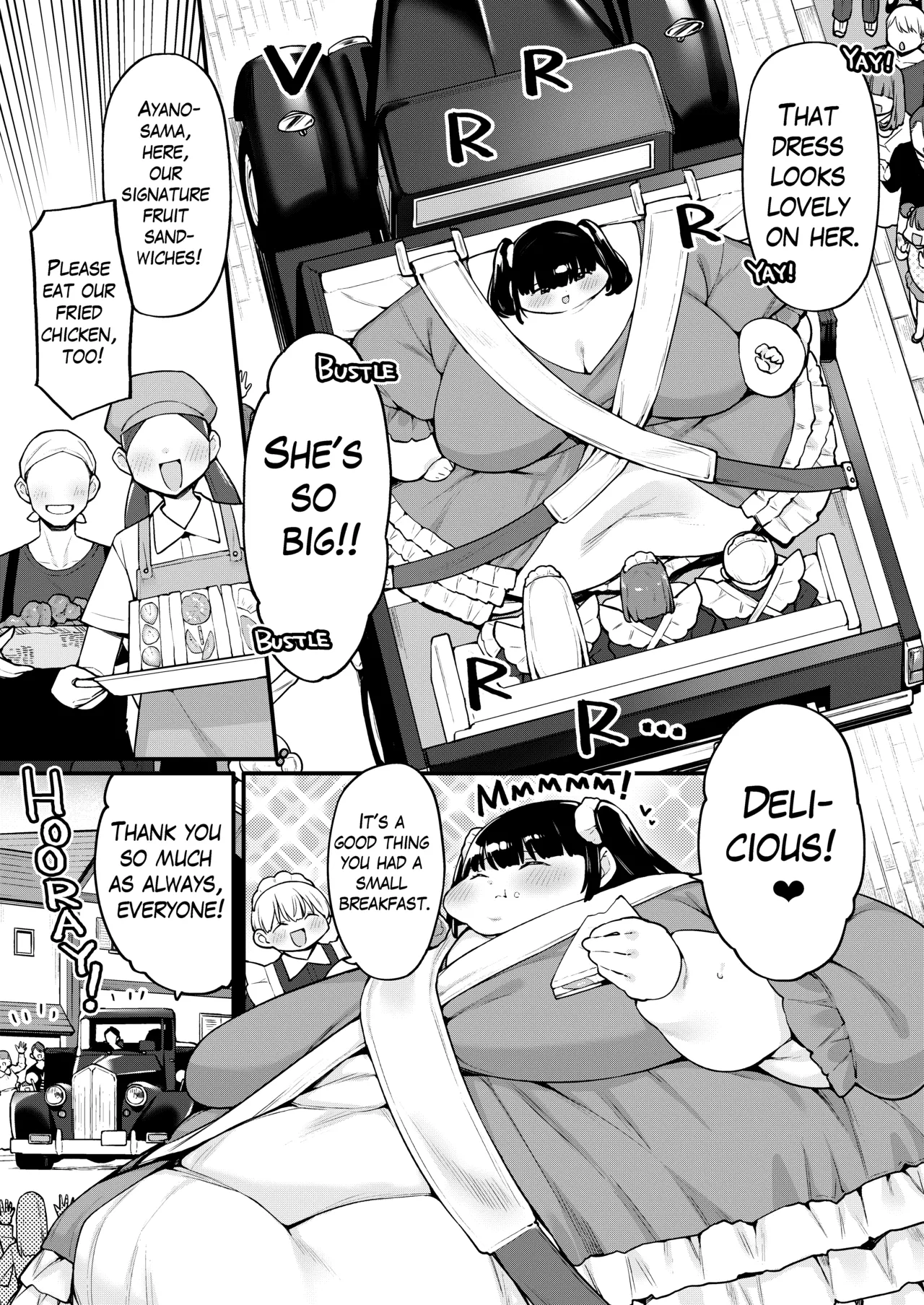 Ayano's Weight Gain Diary: Dream! page 11 full