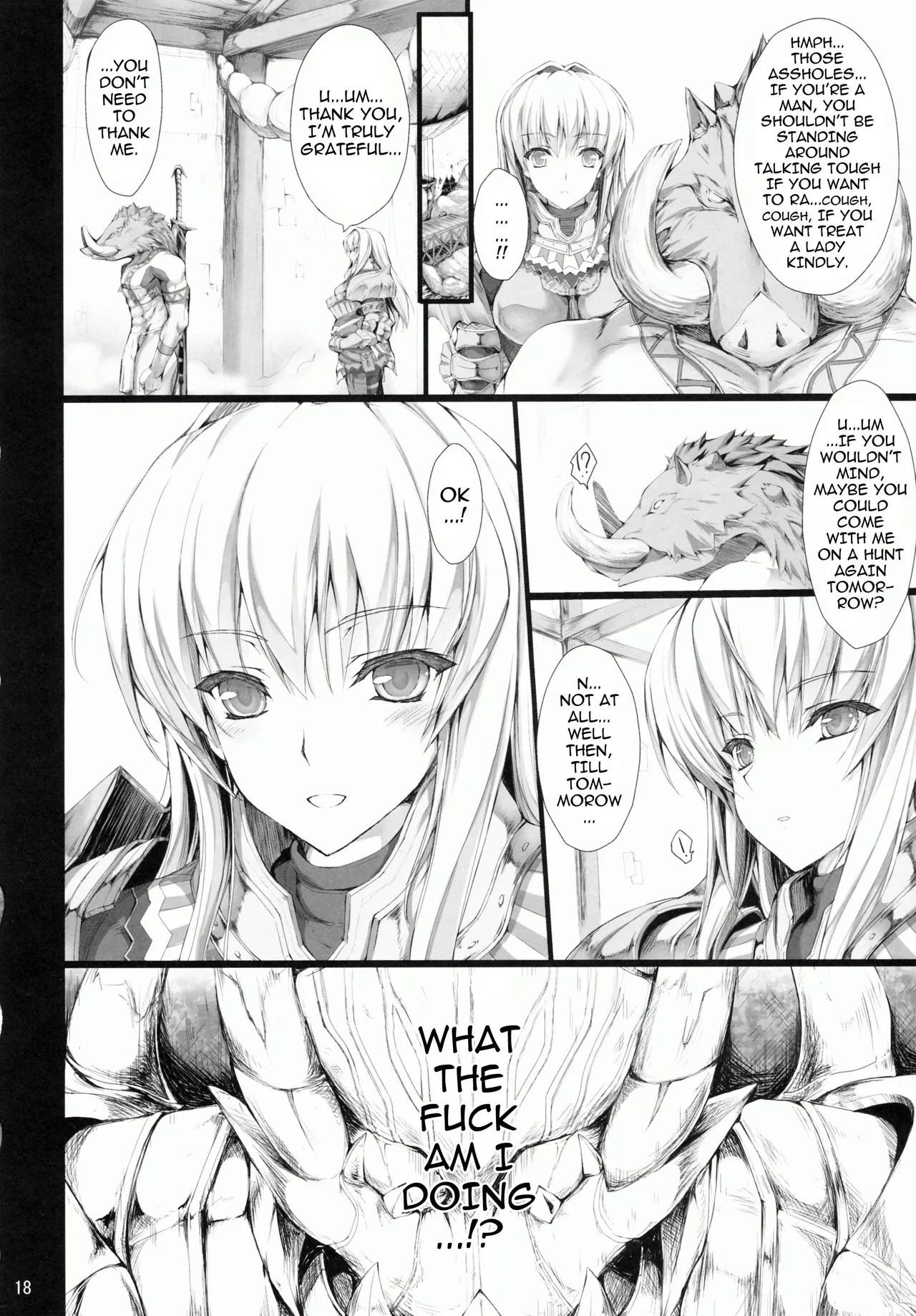 MonHun no Erohon 9 page 11 full