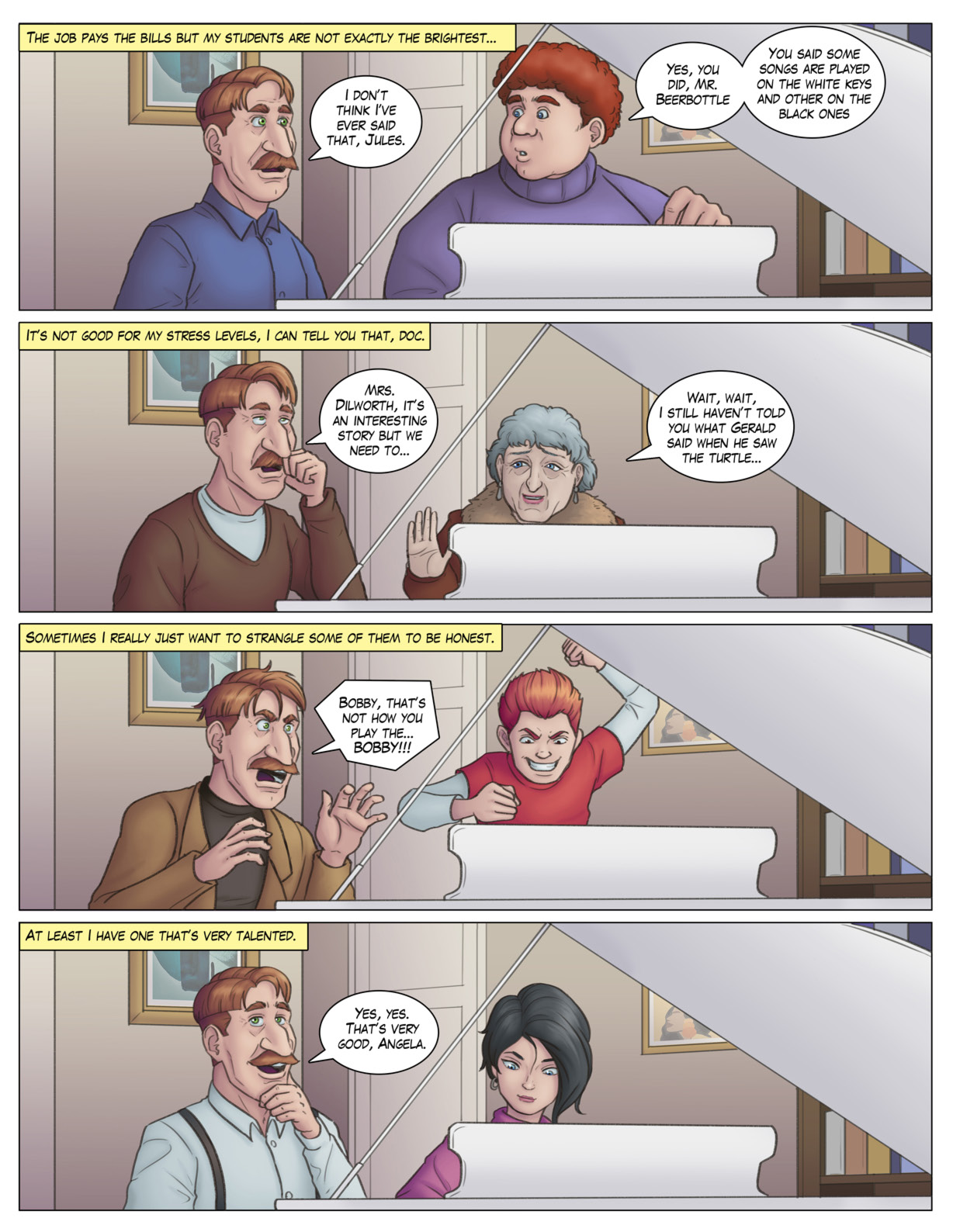 The Piano Lesson page 3 full
