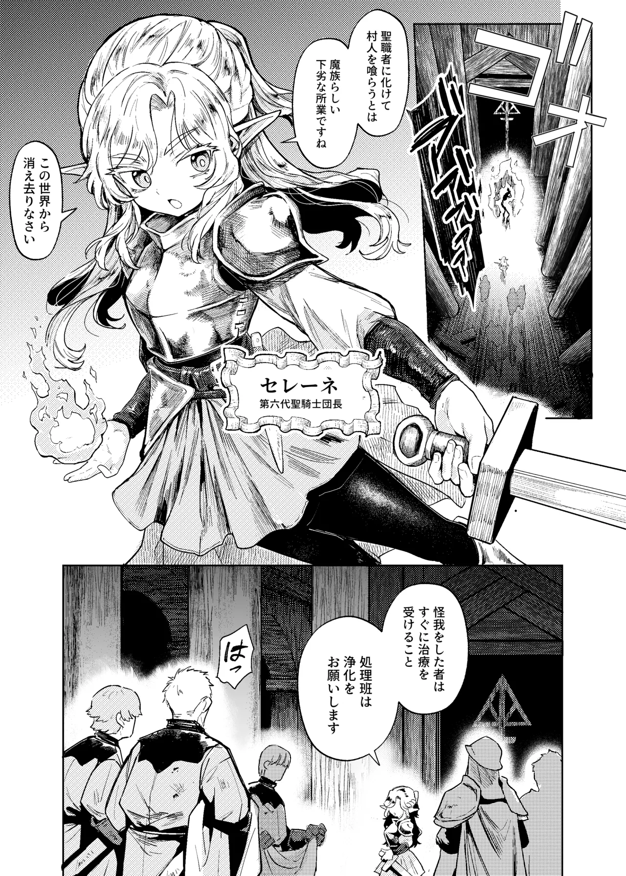 Seikishi Danchou-sama wa Injutsu no Chiryou no Tame ni Shoukan e Ikimashita page 3 full