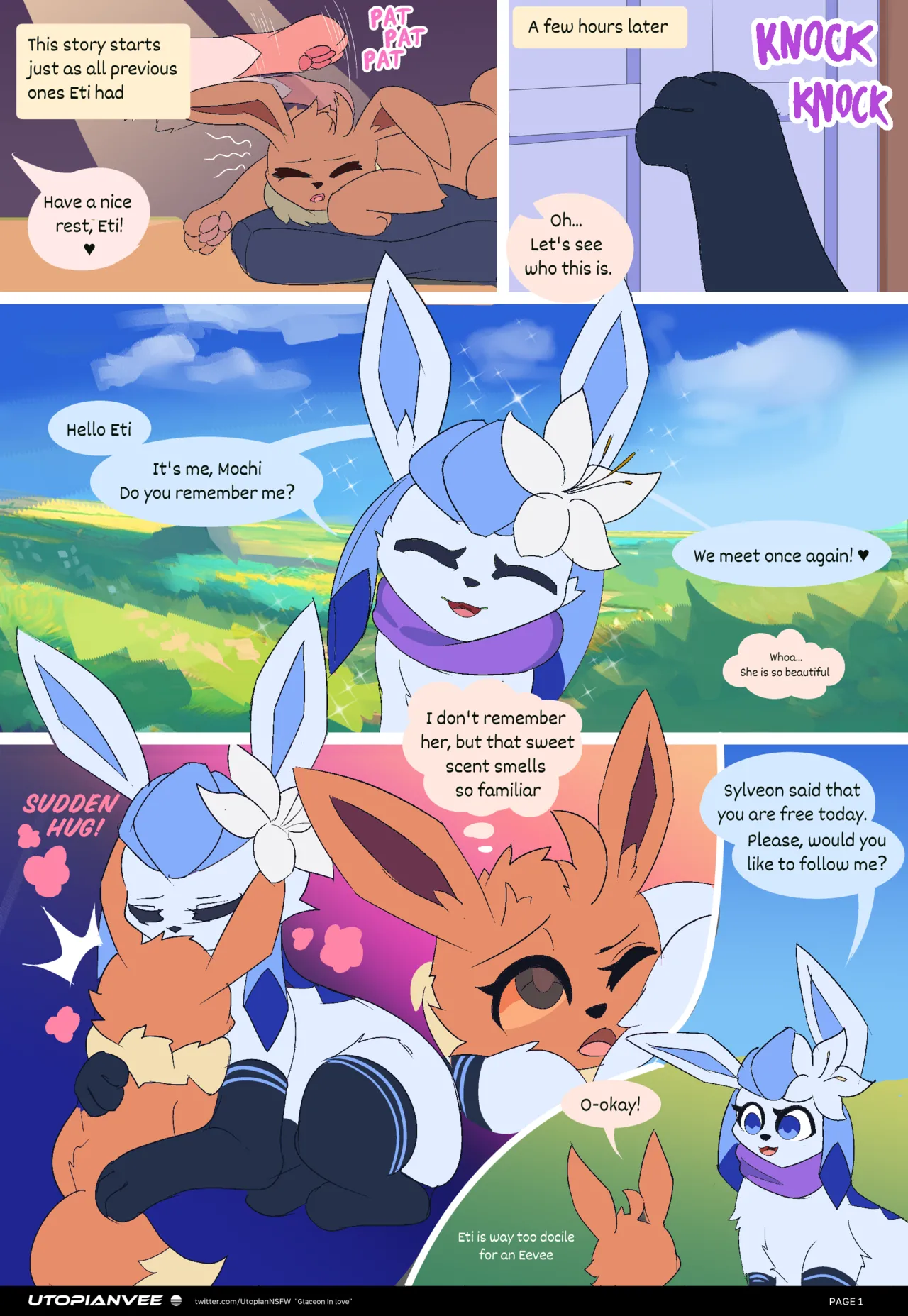 Glaceon in Love  COMPLETE page 3 full