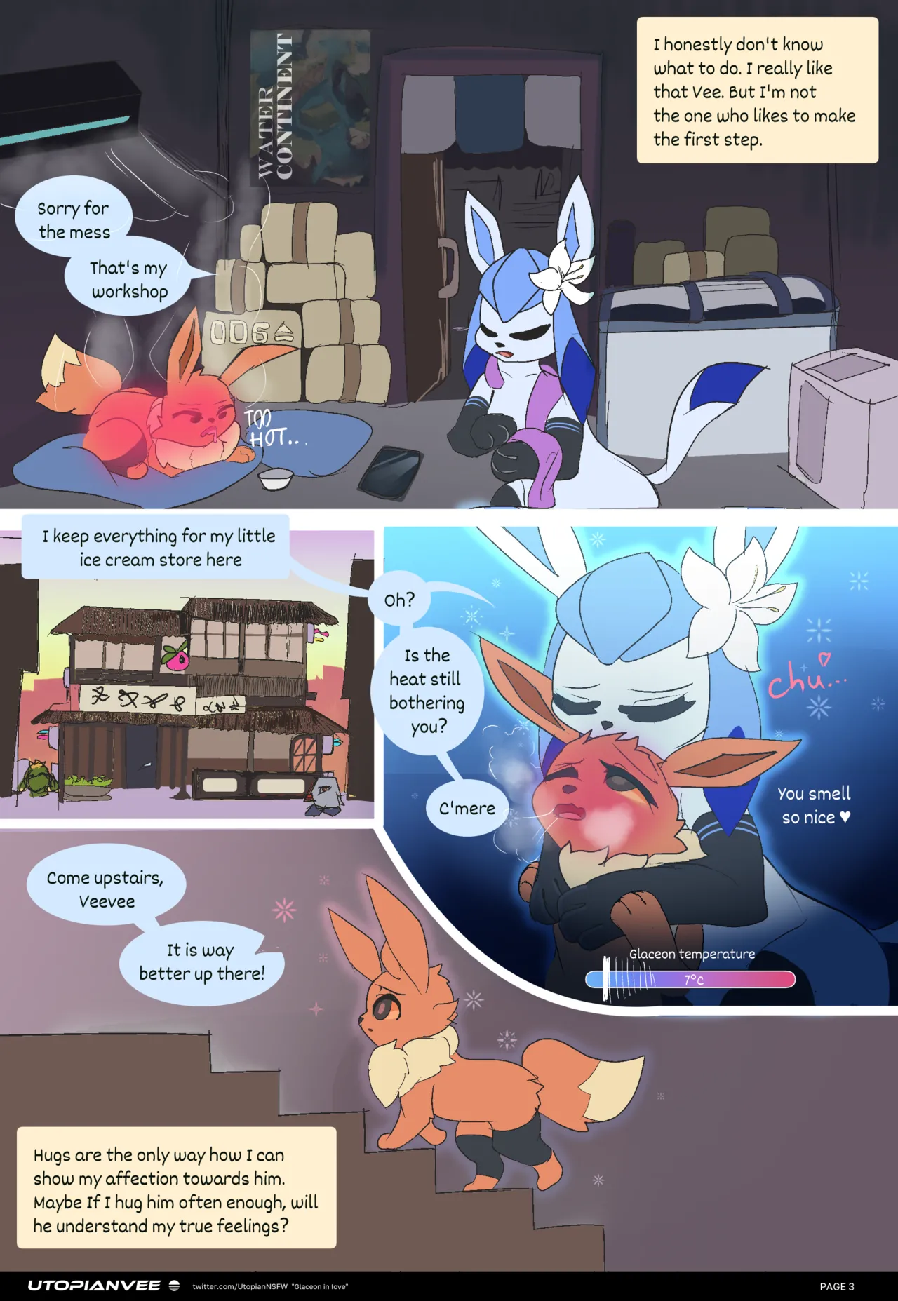 Glaceon in Love  COMPLETE page 5 full