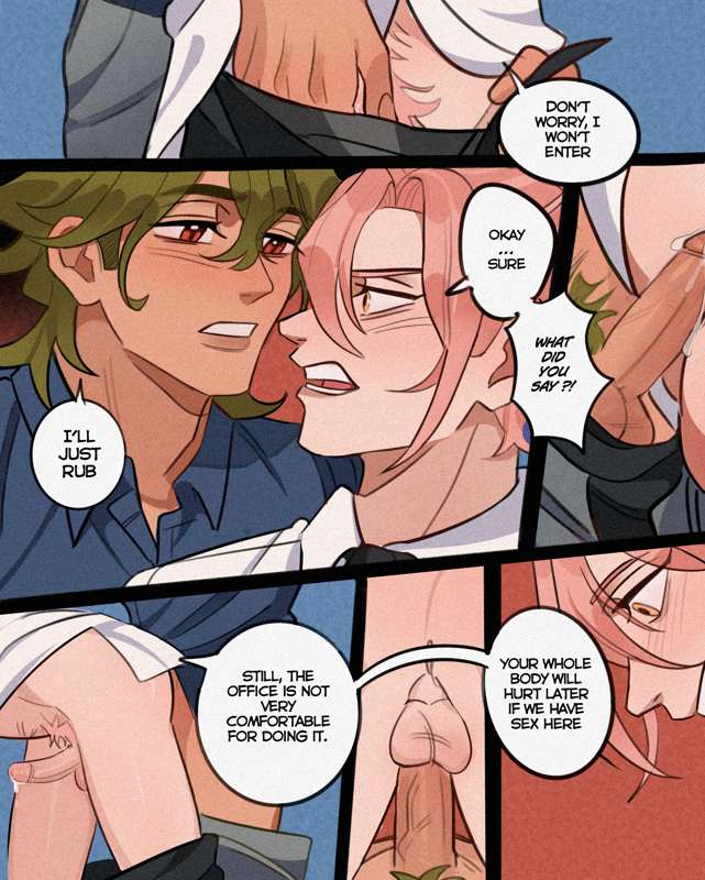 Office au Matchablossom comic page 9 full