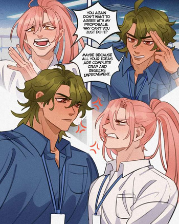 [Miloras] Office au Matchablossom comic cover