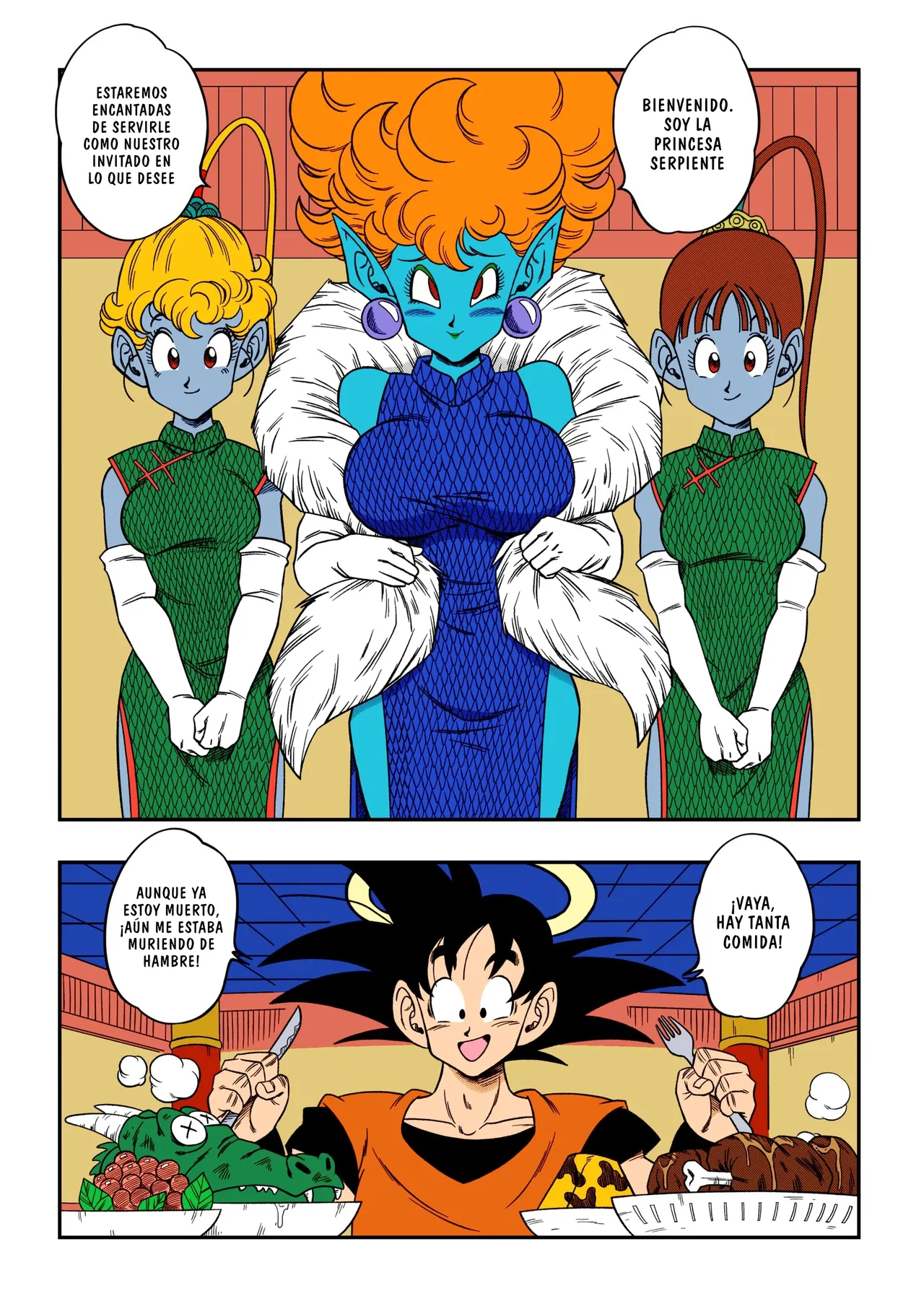 Paradise or Hell?! Snake Princess's Hospitality | ¡¿El Paraíso o El Infierno?! La Hospitalidad De La Princesa Serpiente page 4 full