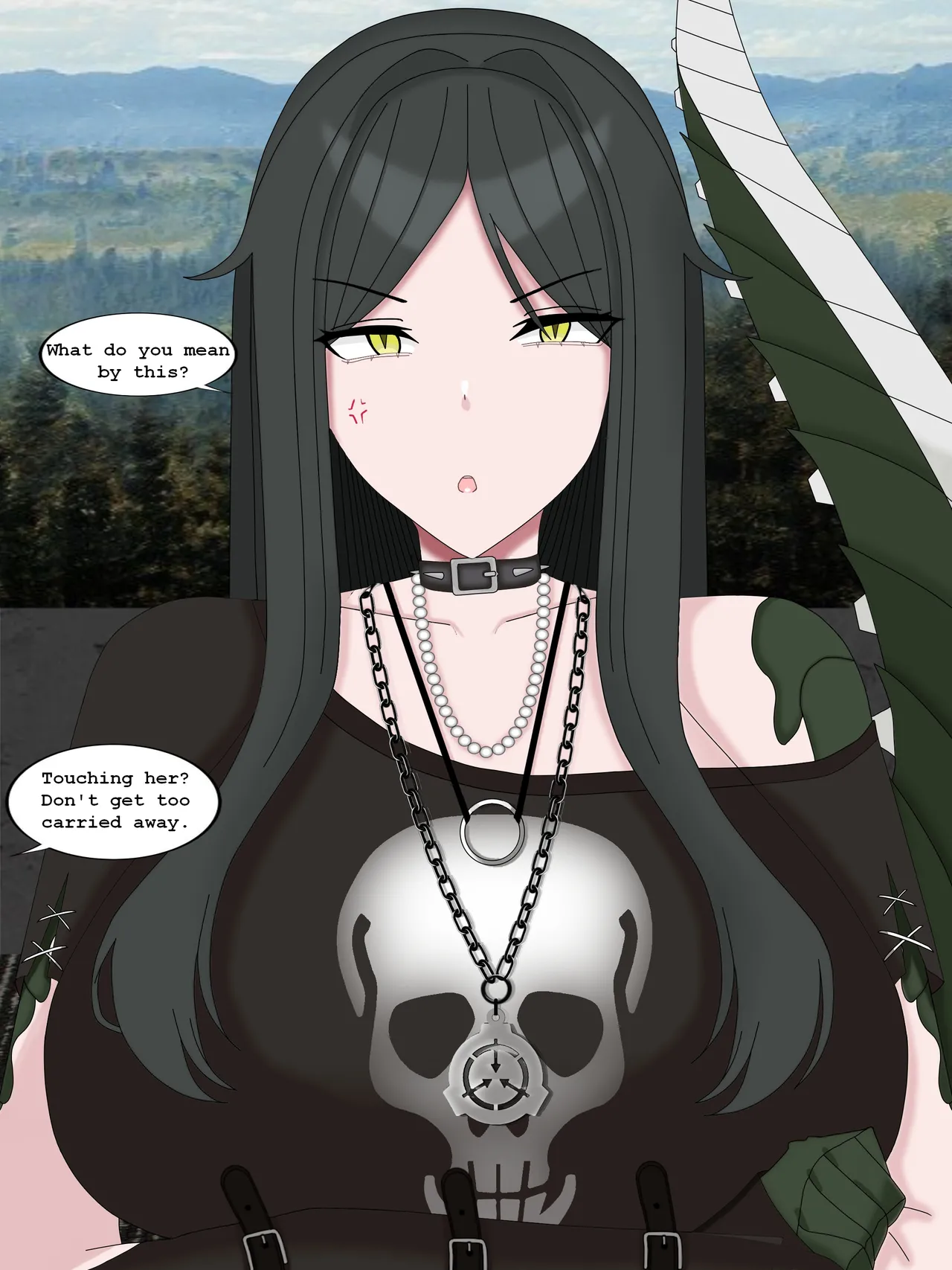 - SCP-682 Female - Doujinshi page 4 full