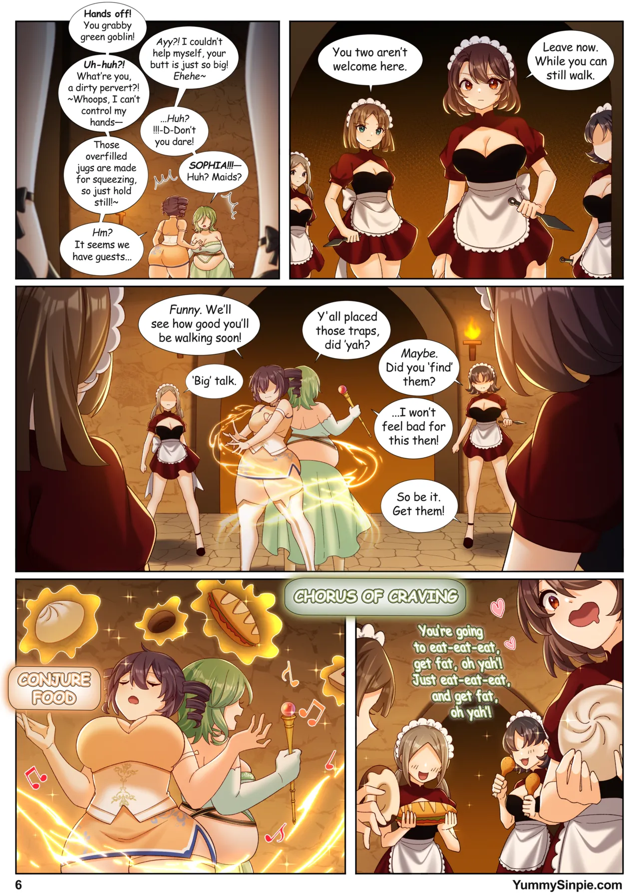 Dungeons & Fatties page 8 full