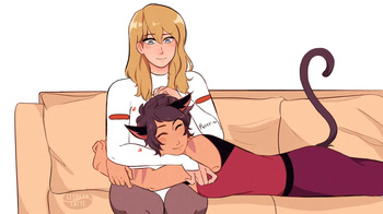 [Lesbeanlatte] Catradora (She-Ra and the Princesses of Power) cover