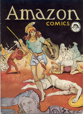 [Frank Stack] Amazon Comics [English] cover