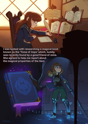 [HuffsLove/various] Tome of Imps #1-2 + extras/fanart [English] cover