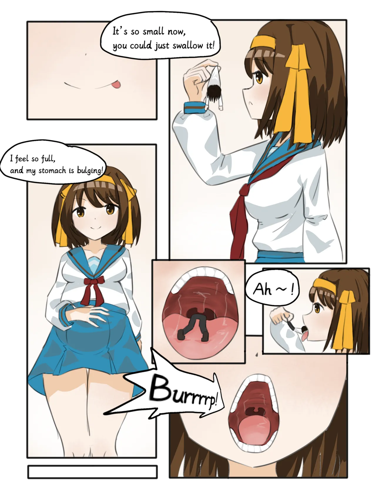 Suzumiya Haruhi vore page 2 full