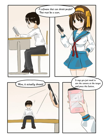 [qunw18] Suzumiya Haruhi vore cover