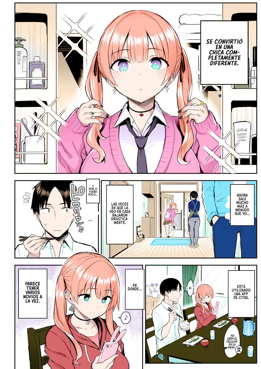 Moto InCha no Kyonyuu Yariman Imouto ga Erosugite, Onii-chan wa Mou...!! | Mi Hermanita quien era una comelibros se convirtió en una Puta de grandes Tetas, Entonces yo...!! page 5 full