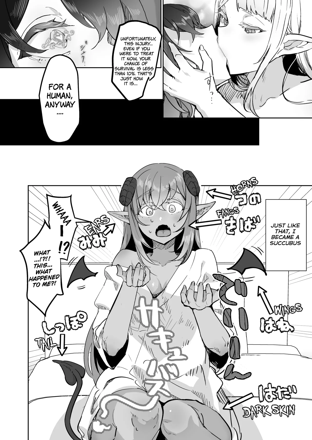 Futanari Chiryou Succubus Clinic Zero ~Succubus Kenshuu Choukyou Hen~ page 6 full