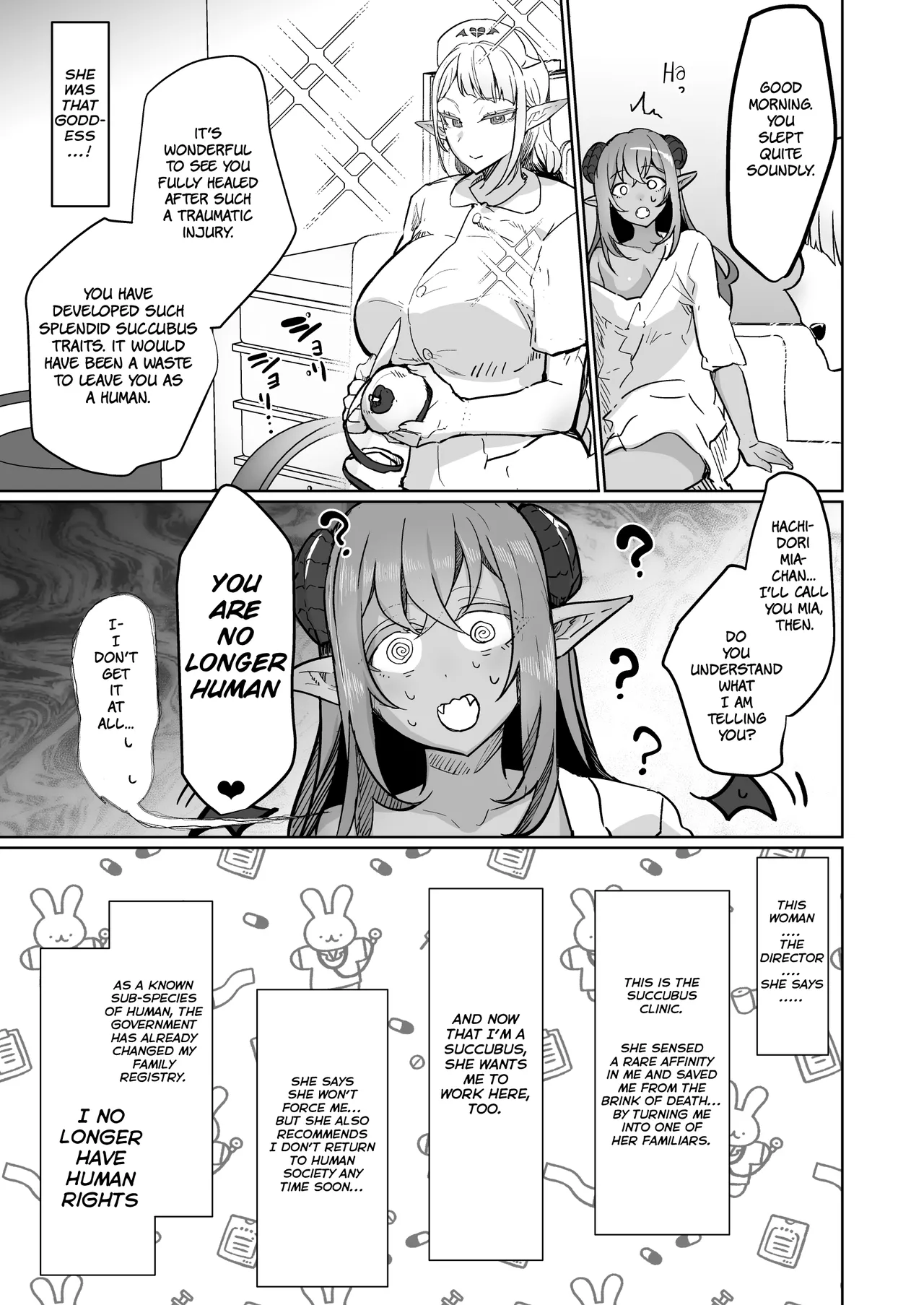 Futanari Chiryou Succubus Clinic Zero ~Succubus Kenshuu Choukyou Hen~ page 7 full