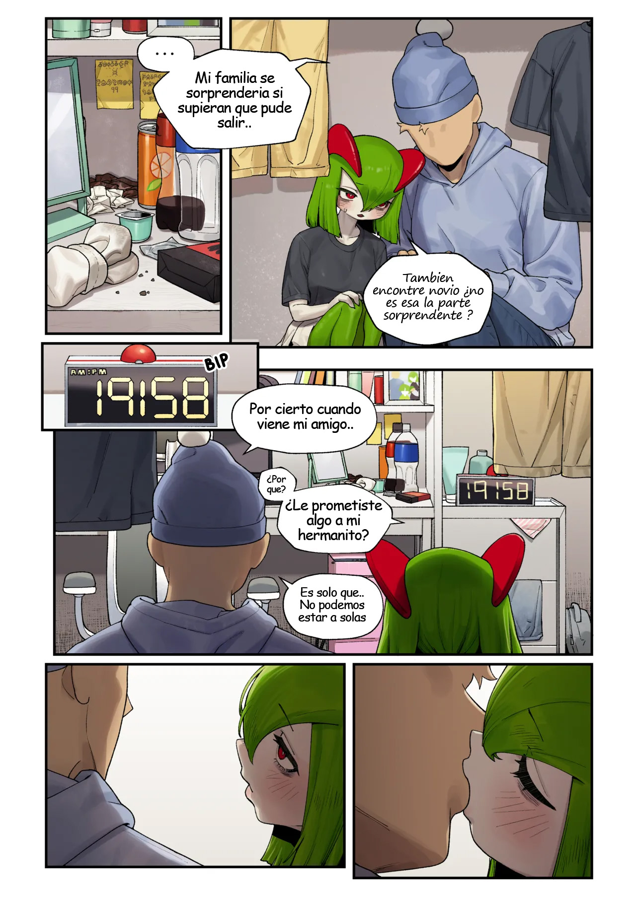My Friend's sister, Kirlia | La hermana de mi amigo, Kirlia page 11 full