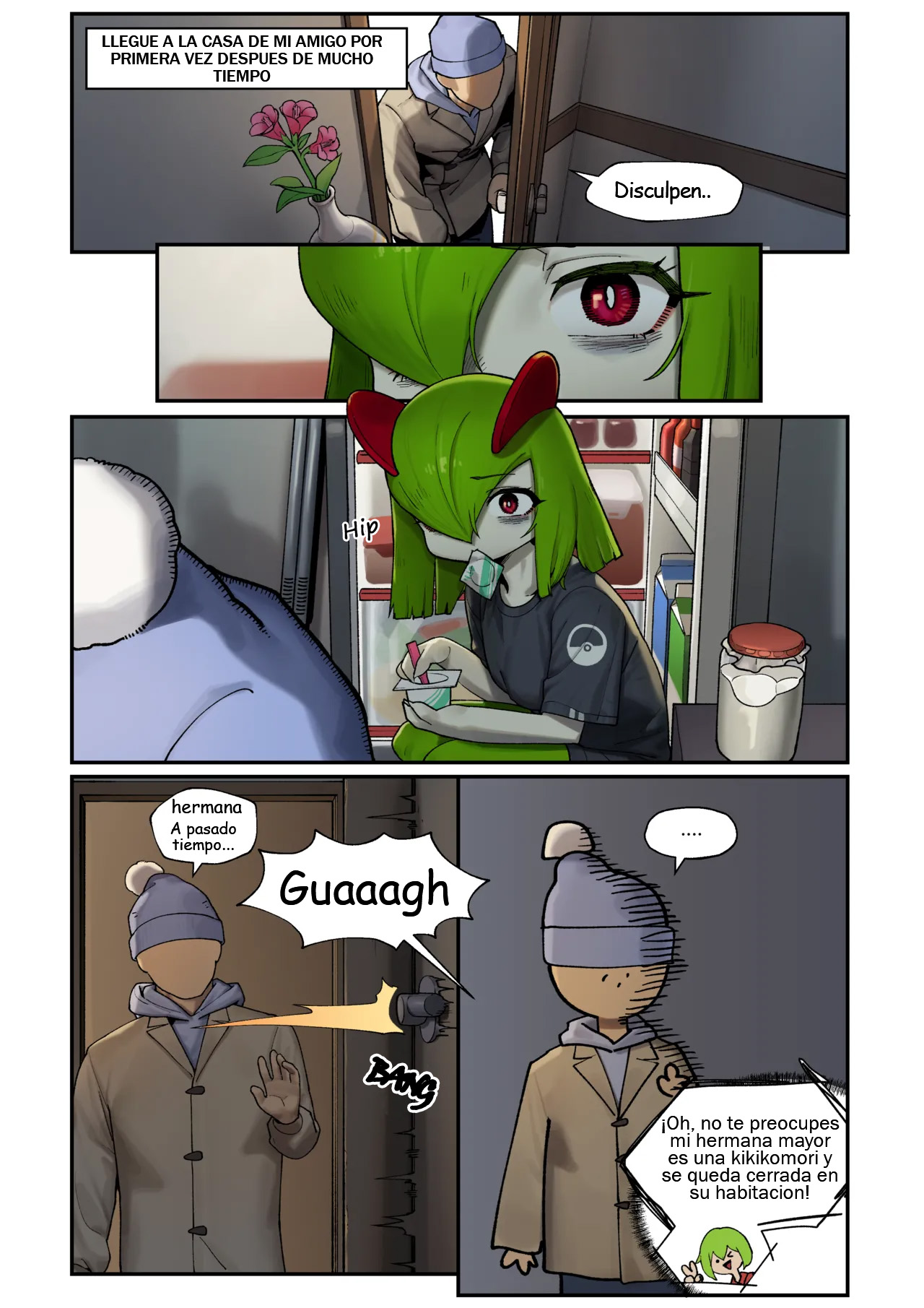 My Friend's sister, Kirlia | La hermana de mi amigo, Kirlia page 2 full