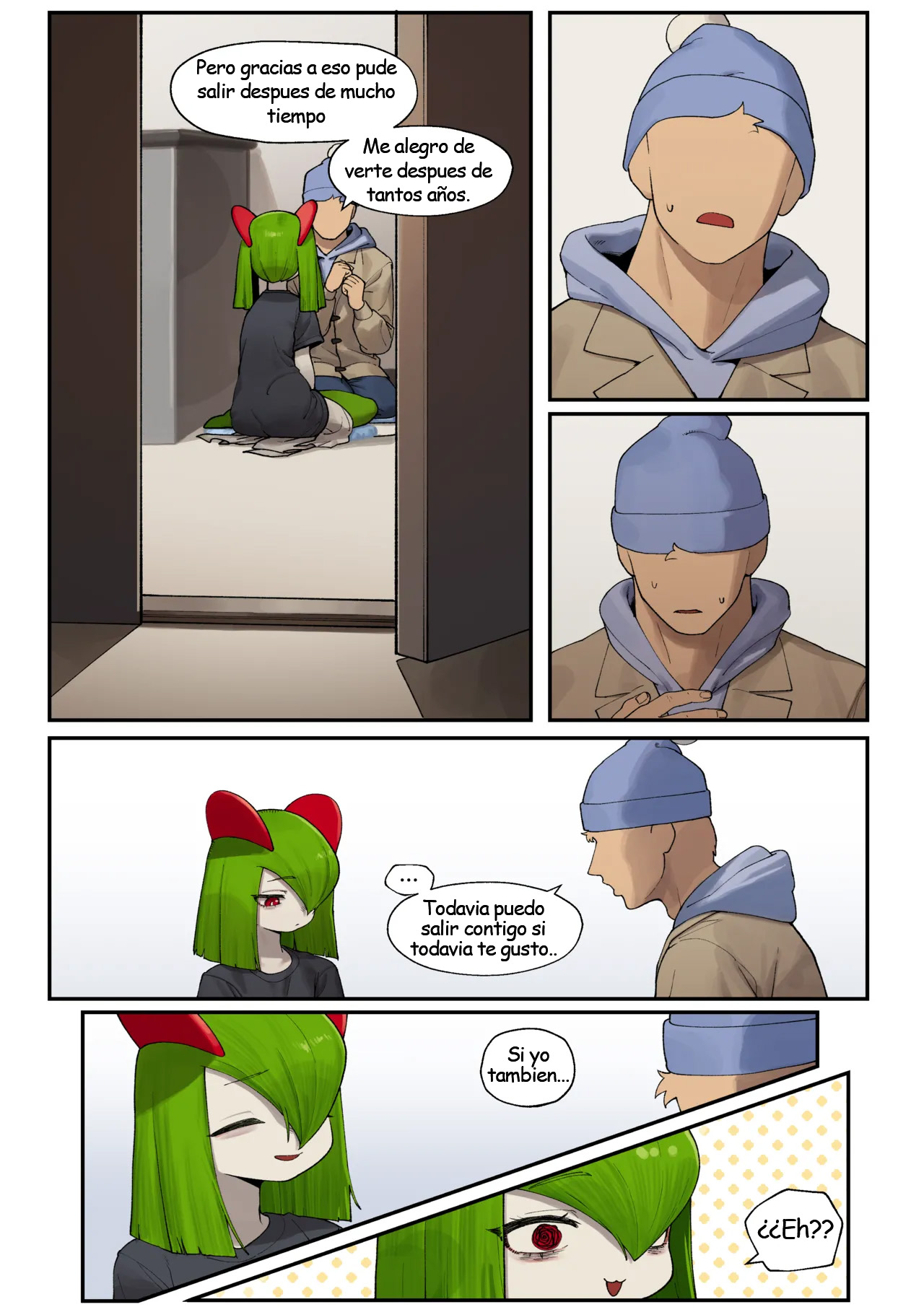 My Friend's sister, Kirlia | La hermana de mi amigo, Kirlia page 7 full