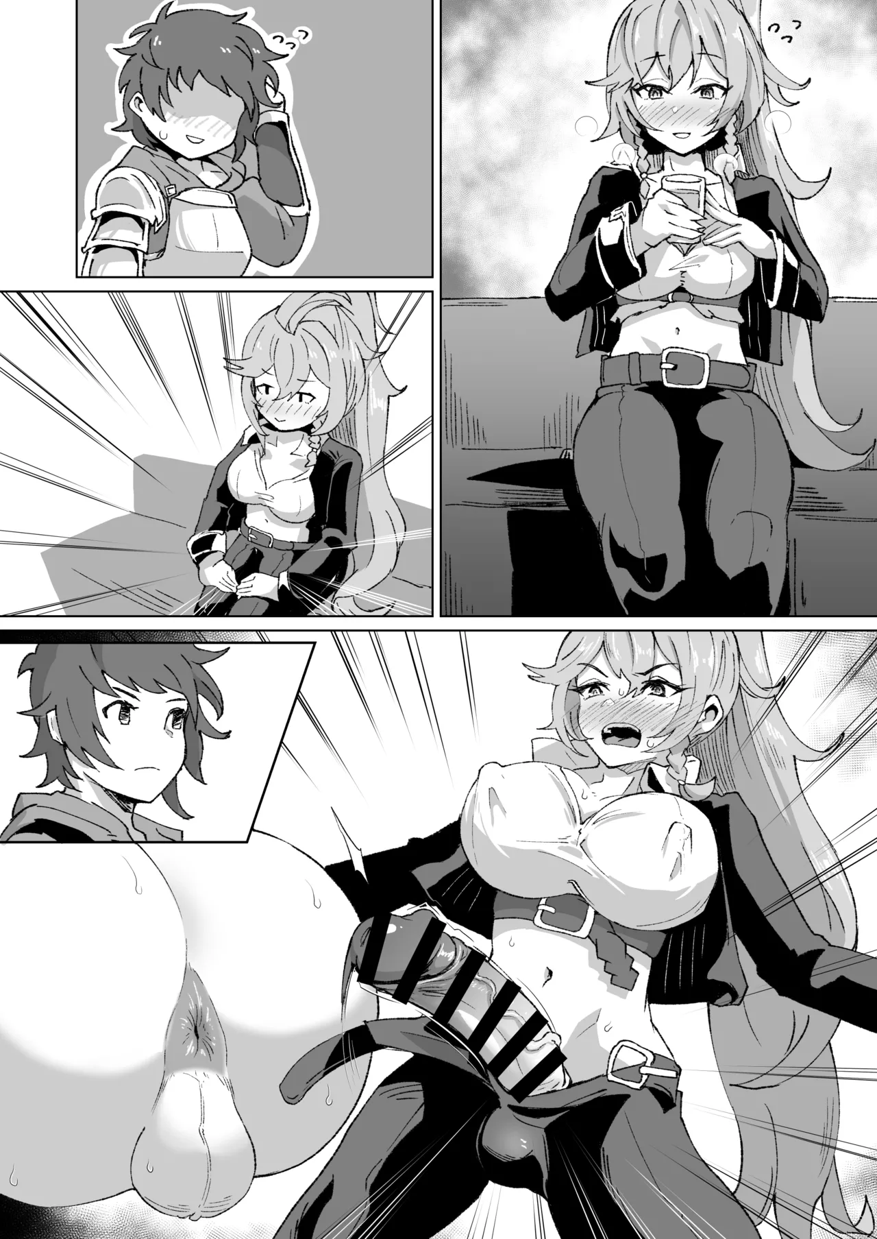 団長とシーメールシルヴァのホモセ page 8 full