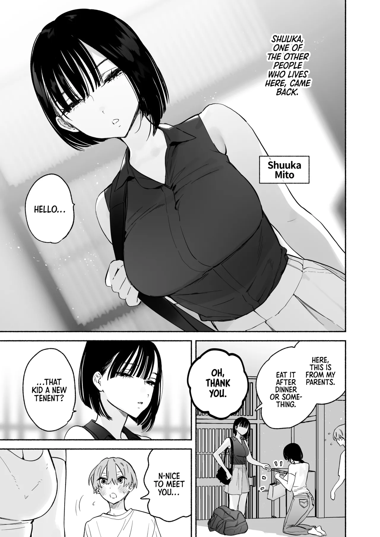 Boku no Geshuku Seikatsu ni Tsuite 2 | My Life in a Boarding House 2 page 12 full