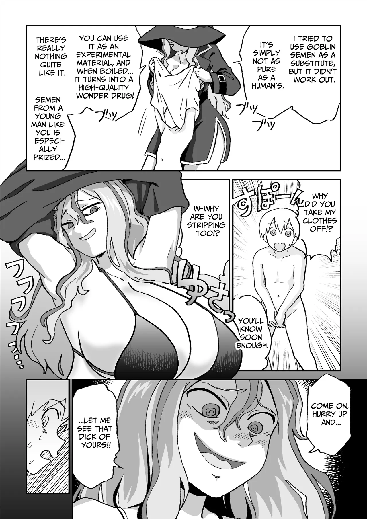 A Boy's Semen Is A Witch's Treasure page 8 full