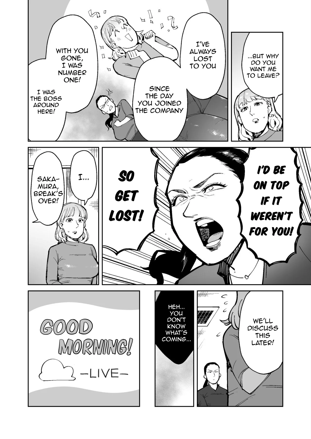 Douryou no Wana de Koukai Dappun Shita Hitozuma Joshi Announcer | A Female Presenter Defecates Live on TV page 4 full