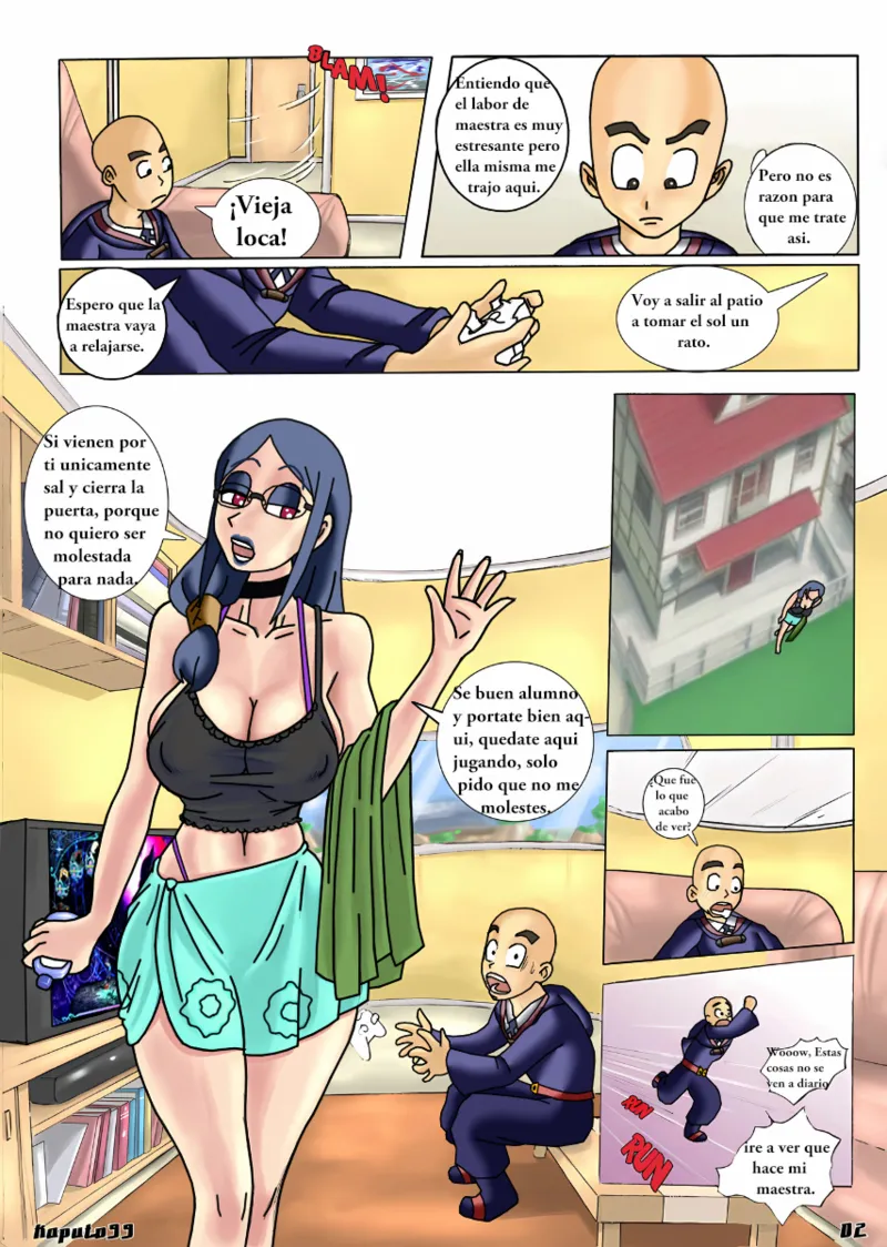 Little Witch Academia  - Un Dia Con MI Maestra Caliente - Comic Español NSFW page 4 full