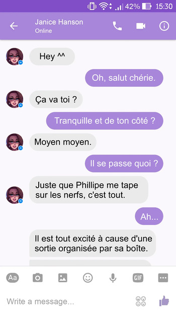 [Melkor Mancin] A Chat with Janice | Discussion avec Janice [French] [Lopxi] cover
