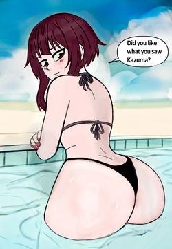 Megumin X Kazuma Beach