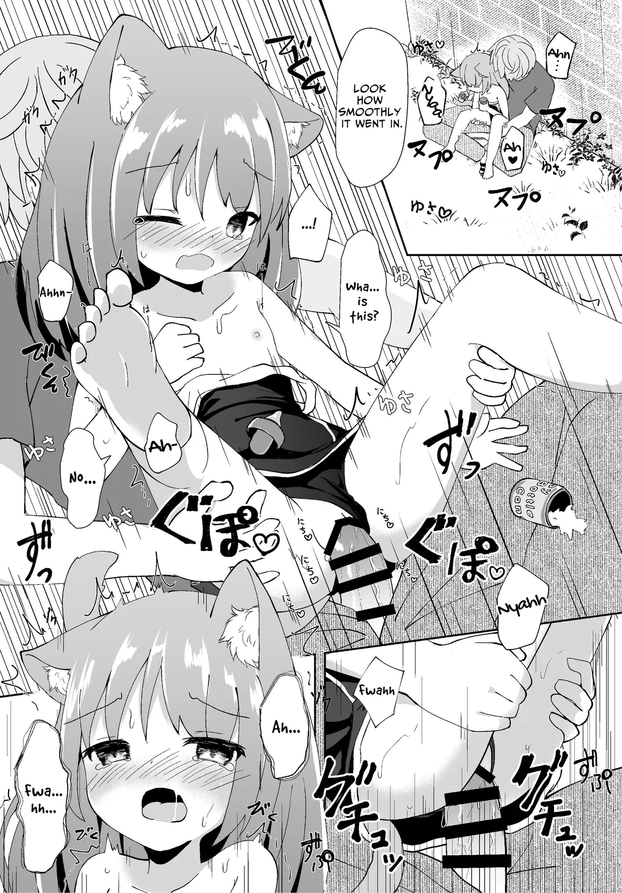 Kouen no Neko ga Kawaikatta node Okashi Ageta | I Gave Two Cutie Cats Some Sweets page 11 full