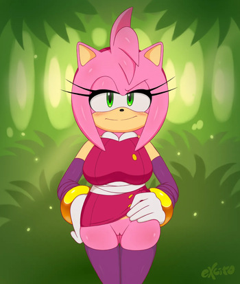 [Excito] Amy Titfuck (Sonic the Hedgehog) cover