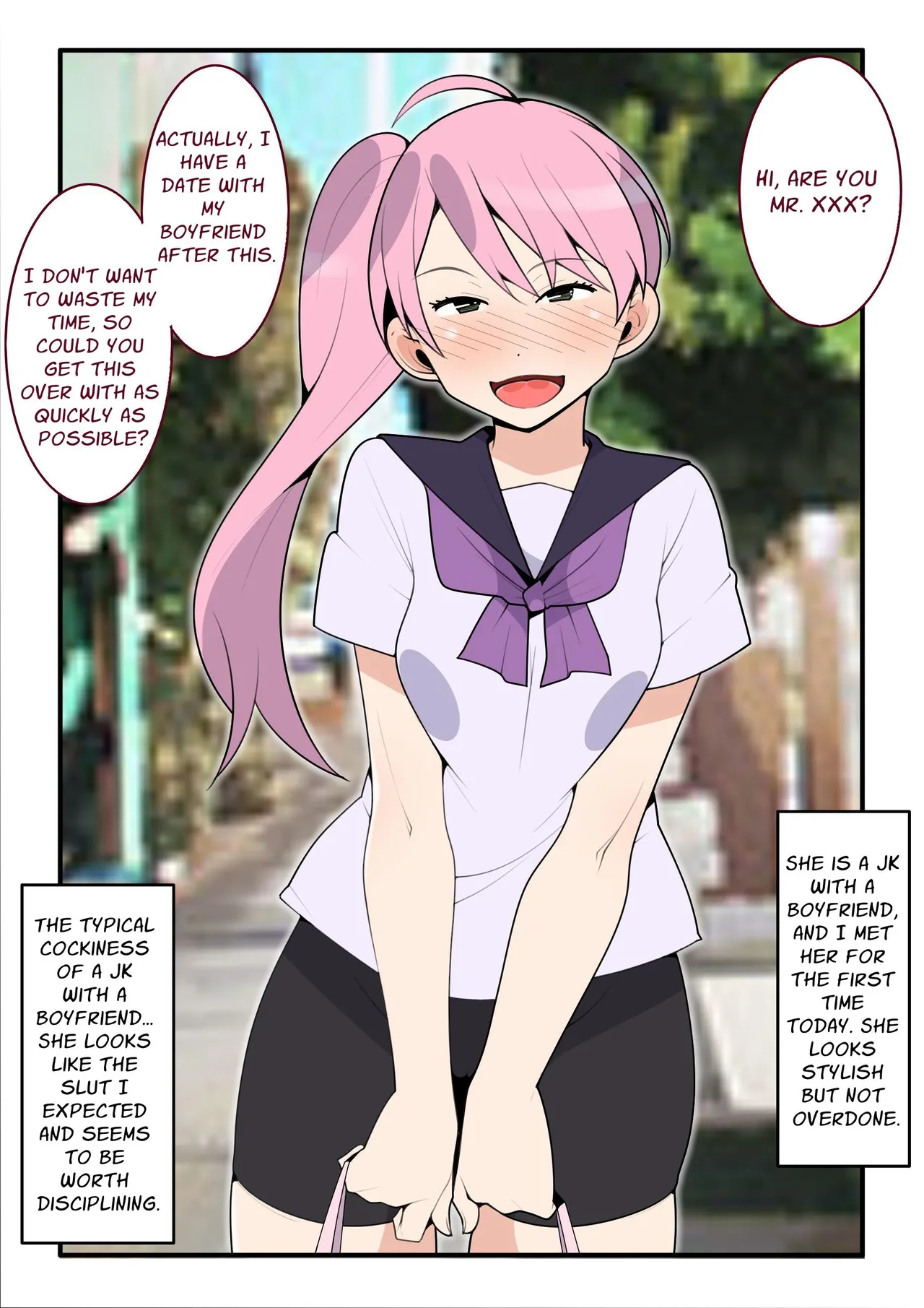 Kareshi Mochi JK to Namahame Shitai! | I Want To Fuck Her Raw! page 2 full