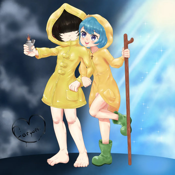 [Farwen] Six and Luce (Little Nightmares, the Catholic Church) cover
