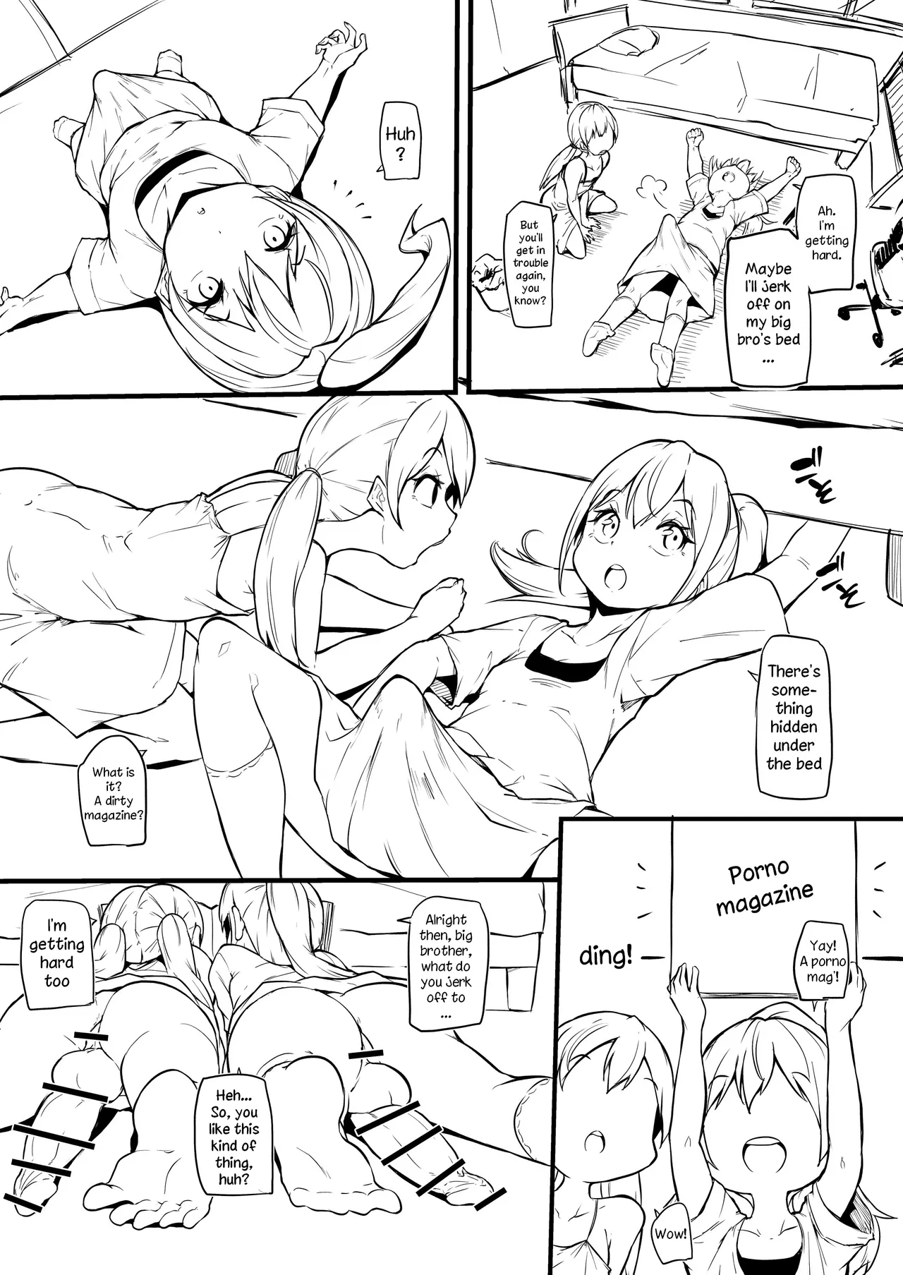 Futago no Imouto ga Onii-chan o Mesu Ochi Saseru | Twin Sisters Turns Their Big Brother Into a Submissive Female page 3 full